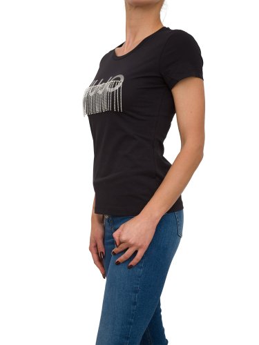 Жіноча футболка LIU JO T-SHIRT MODA M/C NERO