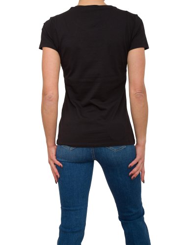 Жіноча футболка LIU JO ECS T-SHIRT MODA M/C NERO