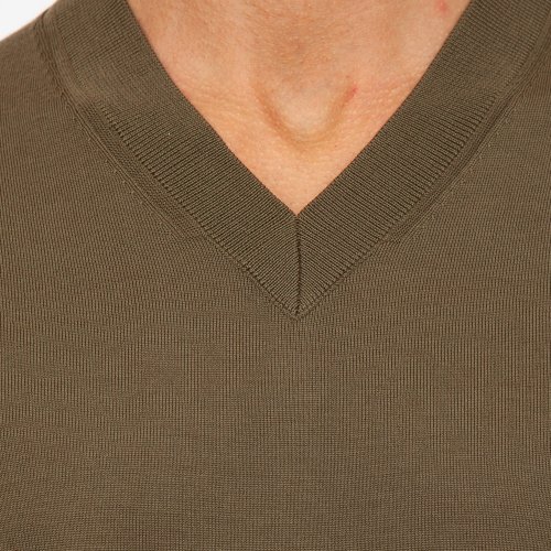 Чоловічий светр PAOLO PECORA Maglia Pullover VERDE