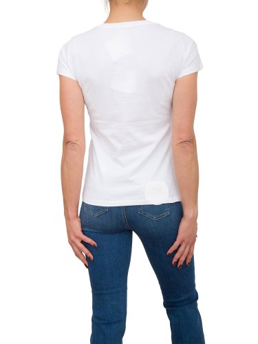 Женская футболка LIU JO ECS T-SHIRT MODA M/C BIANCO