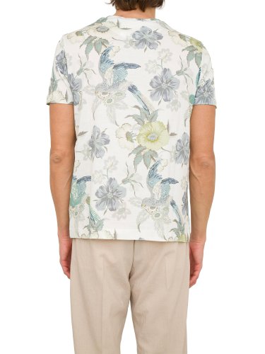 Мужская футболка ETRO  T-SHIRT ROMA BIANCO