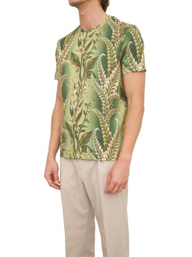 Мужская футболка ETRO T-SHIRT ROMA VERDE