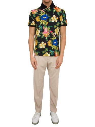 Мужское поло ETRO POLO ROMA NERO