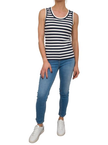 Жіночий топ LIU JO TOP JERSEY BLU