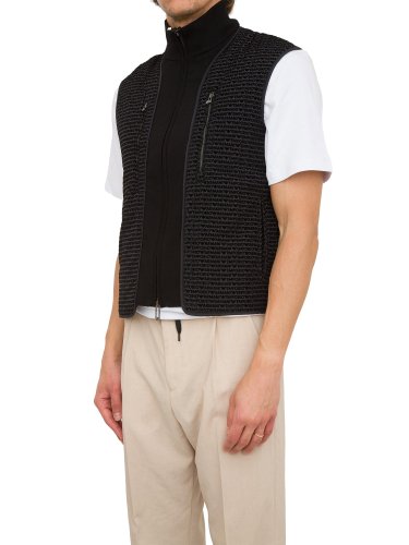 Мужской жилет EMPORIO ARMANI BLOUSON JACKET NERO