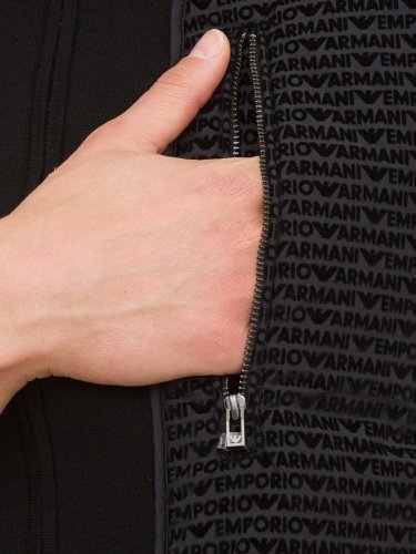 Мужской жилет EMPORIO ARMANI BLOUSON JACKET NERO