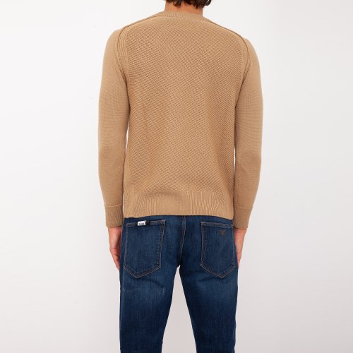 Чоловічий светр PAOLO PECORA Maglia Girocollo BEIGE