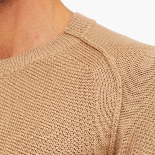 Чоловічий светр PAOLO PECORA Maglia Girocollo BEIGE