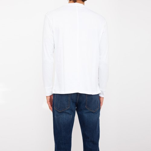 Чоловіча футболка PAOLO PECORA T-Shirt Jersey BIANCO