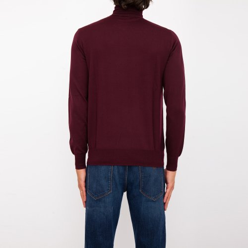 Чоловічий светр PAOLO PECORA Maglia Lupetto BORDEAUX