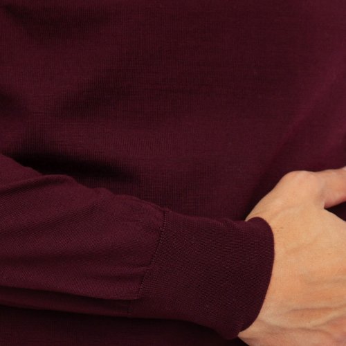 Чоловічий светр PAOLO PECORA Maglia Lupetto BORDEAUX