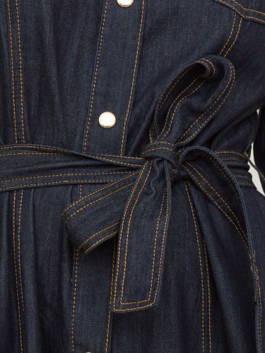 Жіноче плаття LIU JO ABITO CAMICIA LUNGO BLU DENIM