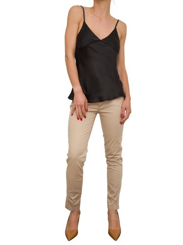 Женские повседневные брюки LIU JO CHINO CLASSY H.W. BEIGE