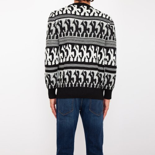 Чоловічий светр PAOLO PECORA Maglia Girocollo MULTICOLOR