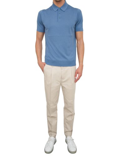 Чоловіче поло PAOLO PECORA Maglia A Polo BLU