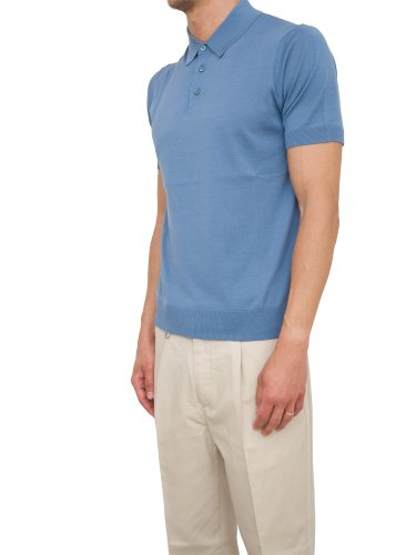 Чоловіче поло PAOLO PECORA Maglia A Polo BLU