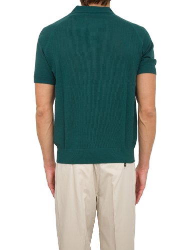 Чоловіче поло PAOLO PECORA Maglia A Polo VERDE