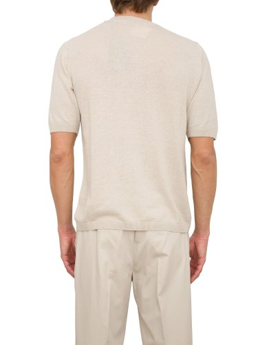 Мужской свитер PAOLO PECORA Maglia Girocollo BEIGE