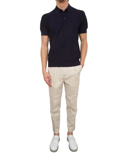 Чоловіче поло PAOLO PECORA Maglia A Polo BLU