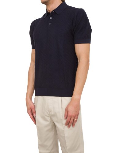 Чоловіче поло PAOLO PECORA Maglia A Polo BLU