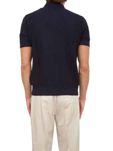 Чоловіче поло PAOLO PECORA Maglia A Polo BLU