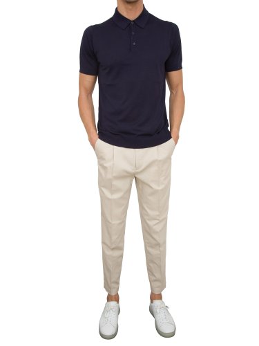 Чоловіче поло PAOLO PECORA Maglia A Polo BLU