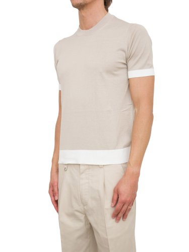 Чоловічий светр PAOLO PECORA Maglia Girocollo BEIGE