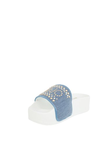 Женские шлепанцы LIU JO SLIPPER BLU DENIM