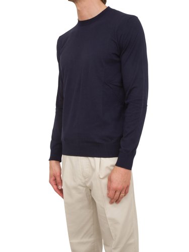 Мужской свитер PAOLO PECORA Maglia Girocollo BLU