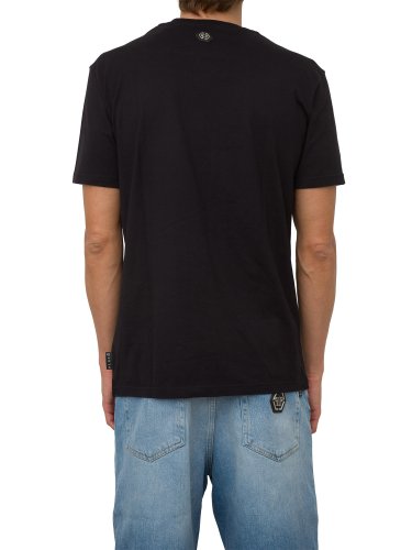 Чоловіча футболка PHILIPP PLEIN T-shirt Round  Neck SS Philipp Plein TM NERO