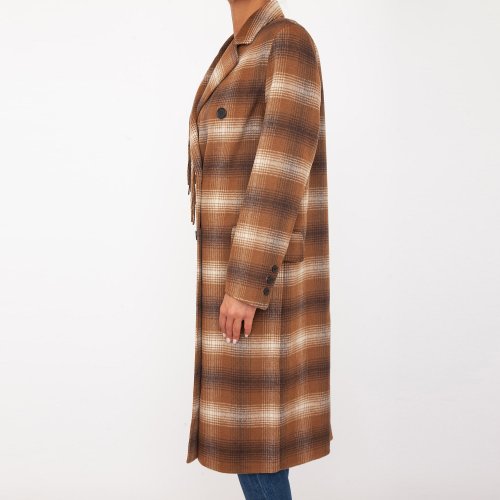 Женское пальто TWIN-SET CAPPOTTO MARRONE