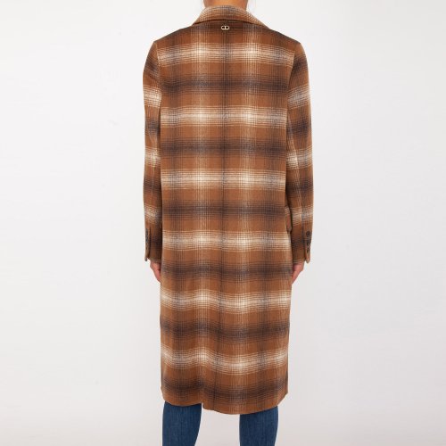 Женское пальто TWIN-SET CAPPOTTO MARRONE