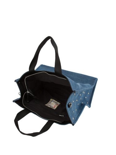 Женская сумка с ручками LIU JO L TOTE DENIM BLU DENIM