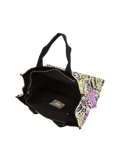 Женская сумка с ручками LIU JO L TOTE PRINTED CANVAS ANIMALIER