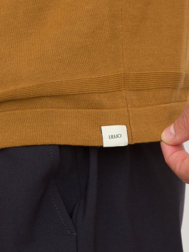 Мужская футболка LIU JO MAGLIA GIRO MC SHORTFRESH CAMMELLO