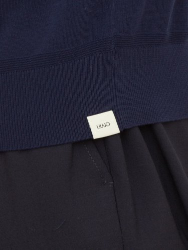 Мужской свитер LIU JO MAGLIA GIRO GIROFRESH BLU