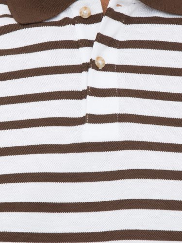 Мужское поло LIU JO POLO MC MULTIRIGACOL MARRONE