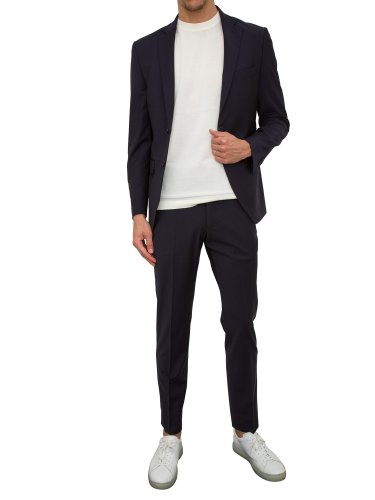 Мужские повседневные брюки LIU JO  PANTA CHINO REGULAR PANTWOOL BLU