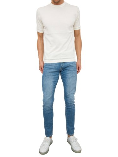 Мужские джинсы LIU JO DENIM SLIM STRETCH FRANKLTBLUE BLU DENIM
