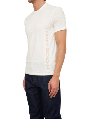 Чоловіча футболка  ARMANI EXCHANGE T-SHIRT AVORIO