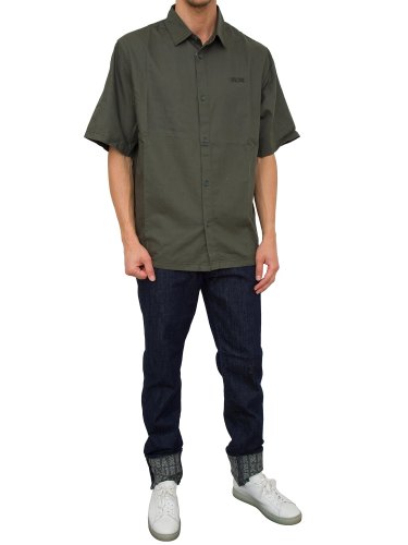 Чоловіча сорочка з коротким рукавом ARMANI EXCHANGE CAMICIA VERDE