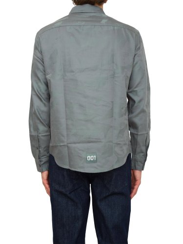 Мужская рубашка с длинным рукавом ARMANI EXCHANGE CAMICIA VERDE