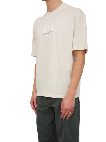 Чоловіча футболка  ARMANI EXCHANGE T-SHIRT BEIGE