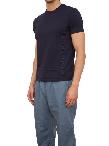 Чоловіча футболка  ARMANI EXCHANGE T-SHIRT BLU