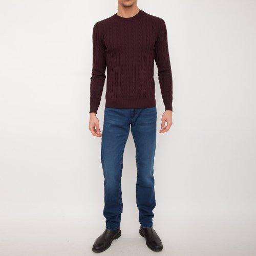 Мужской свитер ELEVENTY MAGLIA BORDEAUX