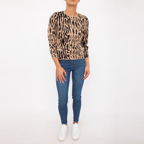 Женский кардиган TWIN-SET GIACCHINA ANIMALIER