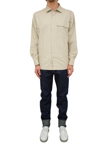 Мужская рубашка с длинным рукавом ARMANI EXCHANGE CAMICIA BEIGE