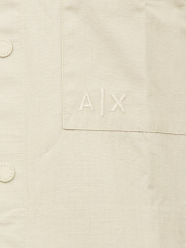 Мужская рубашка с длинным рукавом ARMANI EXCHANGE CAMICIA BEIGE