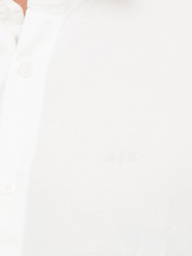 Мужская рубашка с коротким рукавом ARMANI EXCHANGE CAMICIA BIANCO