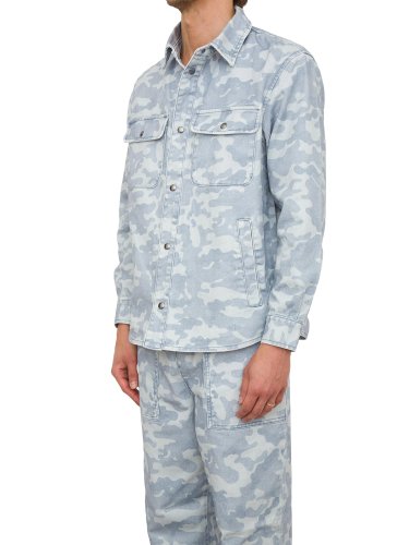 Мужские повседневные шорты ARMANI EXCHANGE BLOUSON BLU DENIM